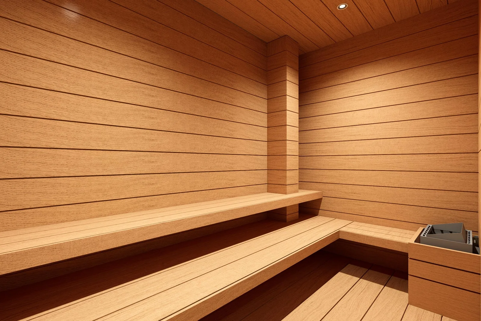 Visualisasi desain sauna King’s Royal Spa Pantai Indah Kapuk 2